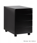 Spintelė UNIQUE CONTAINER RP-04, juoda
