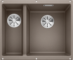 Granito plautuvė BLANCO SUBLINE 340/160-U triufelio, 523565, pagrindinis dubuo de&scaron;inėje