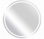 Veidrodis Masterjero Olja, su ap&scaron;vietimu, kabinamas, 70 cm x 70 cm