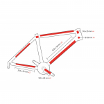 ZEFAL SKIN ARMOR L klijuojamos rėmo apsaugos juosta , juoda