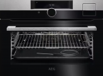 Įmontuojama garinė orkaitė AEG 9000, SteamPro, KSK998290M, 43 l