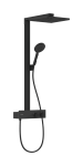 Du&scaron;o komplektas Hansgrohe Raindance E Showerpipe 300 1jet, ShowerTablet 350, 27361670, matinė juoda