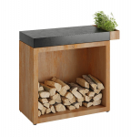 Stalas su dėže malkoms OFYR Butcher Block Storage 90,BBS-90-CD