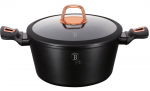 Puodas su dangčiu Berlinger Haus Black Rose, BH/1641, 2,5 l, 20 cm