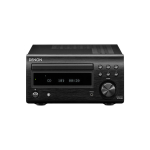 Muzikinis centras su CD grotuvu Denon RCD-M41, juodas