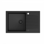 Plautuvė Quadron PETER 111, HCQP7850BLM_PC, anglies juoda