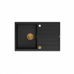 Plautuvė Quadron MORGAN 111, HB8203U7-C1_P2O, anglies juoda