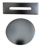 Detalė vonios sifono apdailos Gun Grey