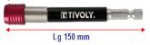 Prailgintas magnetinis suktuvo antgalių laikiklis 150mm. TIVOLY
