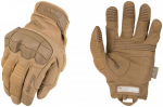 Pir&scaron;tinės Mechanix M-Pact&reg; 3 Coyote M dydis. Velcro, TrekDry&reg;, dirbtinė oda, delno, krumplių, Armortex&reg;, pir&scaron;tų apsauga, D30&reg; apsauga nuo vibracijos