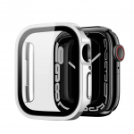LCD apsauginis stikliukas/dėklas Dux Ducis Hamo Apple Watch 44mm sidabrinis
