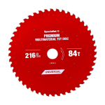 SPECIALIST+ pjovimo diskas Multimaterial 216x30x84T