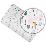 Ankras paklodė  su guma 120x60 mi&scaron;kas kreminė