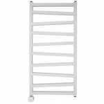 Elektrinis rank&scaron;luosčių džiovintuvas WOBBEE PENTRE WHITE 50x100cm, su tenu be laido, kairinis W-PENT-50100WH+NEX300HIDWH-L