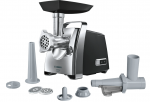 Mėsmalė Bosch ProPower, MFW67450, 2000 W, juoda, chromas