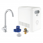 Virtuvinio mai&scaron;ytuvo ir filtro sistemos kompektas GROHE Blue Professional C-spout kit 31302002
