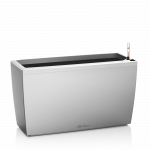 Vazonas su savaiminio drėkinimo sistema LECHUZA Cararo Premium 75 silver, 18808