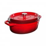 Ketaus puodas Grand Feu, raudonas, 40 cm, 5,6 l