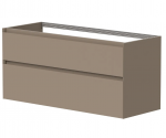 Spintelė po praustuu Kame LOFT, BU/12-3DR/D15-LFT, 120 cm, Kakavinė