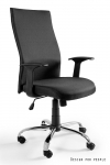 Biuro kėdė Unique BLACK ON BLACK FABRIC W-93A-NL