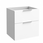 Apatinė vonios spintelė su stalčiais KAME BIG BUC/6-3DR/WS-BIG, 60x59cm, Balta (rankenėlių spalva pasirenkama)