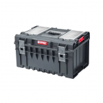 Įrankių dėžė 5901238245933, 585 mm x 385 mm x 320 mm, juoda