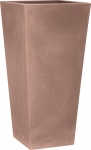 Nicoli 38x38x80cm vazonas Eros 38 tabako spalvos