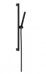 Du&scaron;o komplektas Hansgrohe Pulsify S 100 1jet EcoSmart+, 24373670, juodas matinis
