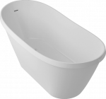 Akmens masės vonia Blu LANI su persipylimu (Evermite technologija)