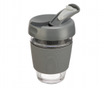 Kelioninis puodelis SIIP FUNDAMENTAL, Grey, 300 ml, SPGLASTMUGGRY