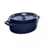 Ketaus puodas Grand Feu, mėlynas, 40 cm, 5,6 l