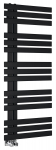 Elektrinis rank&scaron;luosčių džiovintuvas Sapho Silvana 50x124cm juodas matinis IR154B