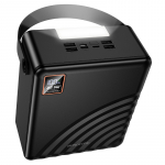 I&scaron;orinė baterija Power Bank Borofone BJ85 22.5W+PD20W 100000mAh juoda