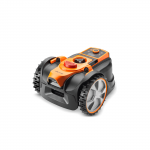 Belaidis vejos pjovimo robotas Lawnmaster su įkrovimo stotele, 24 V, 4.0 Ah, 500m2