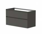 Spintelė po stalvir&scaron;iu Kame LOFT, BUC/10-3DR/D27-LFT, 100 cm, Grafitas