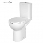 Pastatomas WC su dangčiu CERSANIT ETIUDA K11-0221+K98-0002, neįgaliesiems