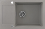 Granitinė plautuvė Kernau KGSH 6078 1B1D Grey Metallic