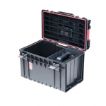 Įrankių dėžė 5901238245902, 585 mm x 385 mm x 420 mm, juoda