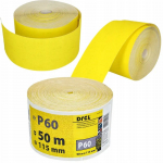 &Scaron;lifavimo popierius P60, 50 m ritinys, DREL