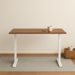 Reguliuojamo auk&scaron;čio stalas Up Up Bjorn Baltas, Stalvir&scaron;is M Tamsaus rie&scaron;uto spalvos