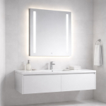 Veidrodis AA002 su LED ap&scaron;vietimu 1000x700x40