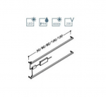 Stalčių ap&scaron;vietimas spintelei Kame Duet AC1312/120, 120 cm