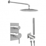 Potinkinė du&scaron;o sistema Sapho Minimal MI042-01, nerūdijančio plieno