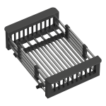 Plautuvės krep&scaron;elis Quadron B3821_BL, juodas