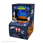 MY ARCADE Micro Player ,,Space Invaders Collectible Retro" ne&scaron;iojama žaidimų konsolė, premium versija