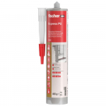 Poliuretaniniai klijai Express PU, smėlio spalvos 310 ml. + pir&scaron;tinės