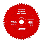 SPECIALIST+ pjovimo diskas Wood 255x48Tx30mm
