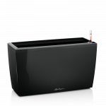 Vazonas su savaiminio drėkinimo sistema LECHUZA Cararo Premium 75 black, 18809