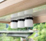 Magnetiniai indeliai Silwy ALL WHITE, FM-125-WWB-SM, 125 ml, su juostele WHITE