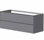 Apatinė spintelė po dvigubu praustuvu KAMĖ MOON, BUD/12-3DR/D05-MO, 120 cm